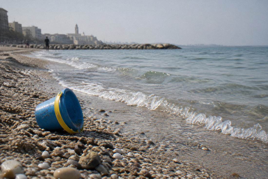 Pane e Pomodoro Beach in Bari, Italy