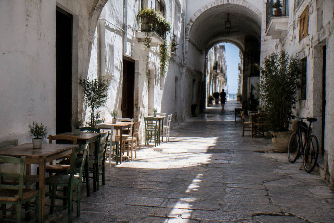 Strada Arco Basso in Bari, Italy