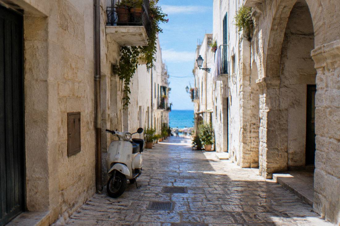 Bari Vecchia in Bari, Italy